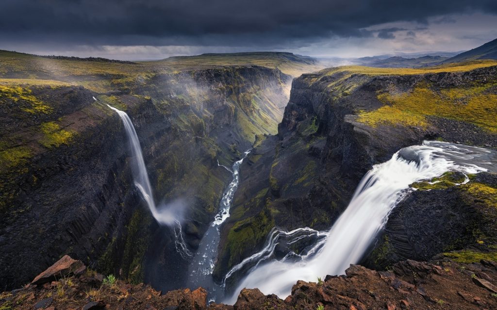 Haifoss waterfall